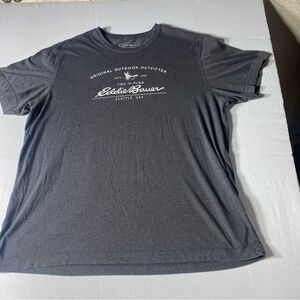 Eddie Bauer Men's Charcoal Tee